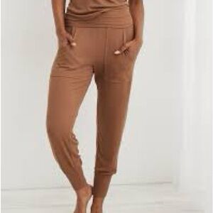 Aerie Real Soft® Ribbed Foldover Jogger